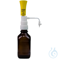 Dispenser FORTUNA, OPTIFIX SAFETY S, 2 - 10 ml : 0.2 ml, Dosierzylinder aus Glas